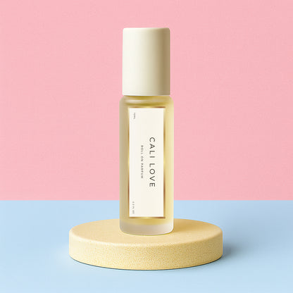 LeScent Cali Love perfume oil roll-on inspired by Louis Vuitton California Dream — radiant citrus and pear perfume oil with orange blossom and musk undertones.