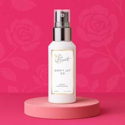 LeScent Don't Let Go room spray inspired by Byredo Rose of No Man’s Land — romantic floral home fragrance with rose, pink pepper and amber for a warm luxurious scent