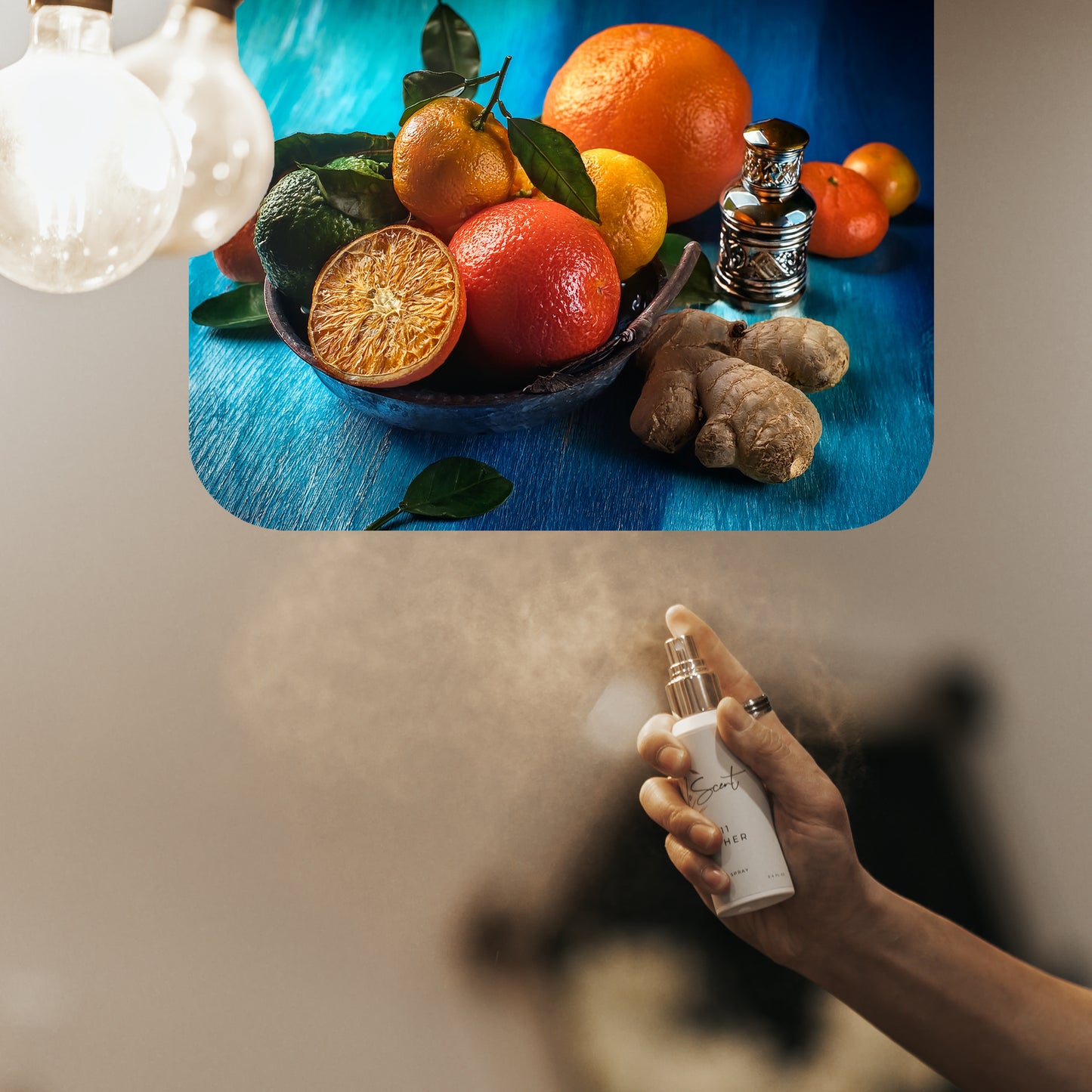 LeScent Eau D’Orange Room Fragrance — uplifting citrus and ginger blend with bergamot and neroli essence, inspired by Louis Vuitton Afternoon Swim, perfect for home ambience.