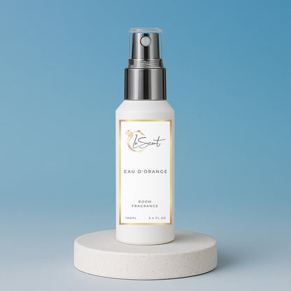 LeScent Eau D’Orange Room Spray inspired by Louis Vuitton Afternoon Swim — zesty room fragrance with notes of orange, mandarin, and bergamot for an energizing home scent.