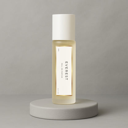 LeScent Everest perfume oil roll-on inspired by Creed Himalaya — crisp citrus aromatic fragrance with grapefruit, bergamot and sandalwood for an energizing masculine scent.