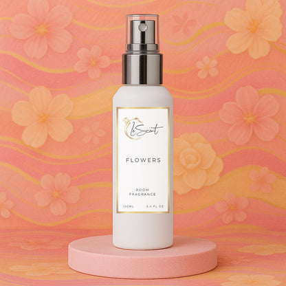 LeScent Flowers room spray inspired by Gucci Flora — fresh citrus and rose home fragrance with supporting notes of delicate osmanthus.