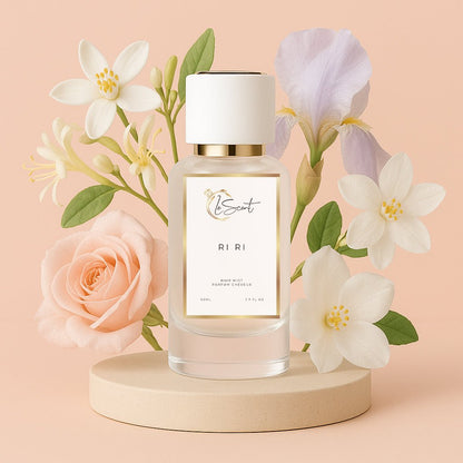 LeScent Ri Ri Hair Perfume — infused with vitamin B5 and argan oil, featuring orange blossom, honeysuckle and caramel inspired by Kilian Love Don’t Be Shy for silky scented hair.