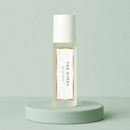 LeScent The Gypsy perfume oil roll-on inspired by Byredo Gypsy Water — woody aromatic fragrance with juniper berry, lemon and vanilla for a fresh earthy finish.
